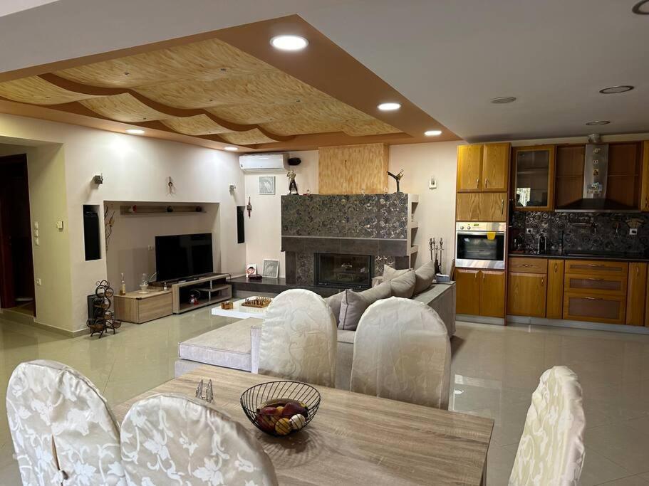 Lux House With Garden Villa Kampos  Luaran gambar
